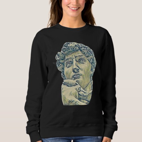 Acient Italy Roman Statue Abstract Teacher Sweatshirt