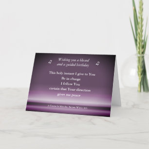 ACIM Birthday Card This Holy Instant