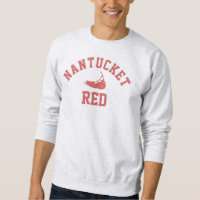 ACK Nantucket Island Massachusetts Red Sweatshirt