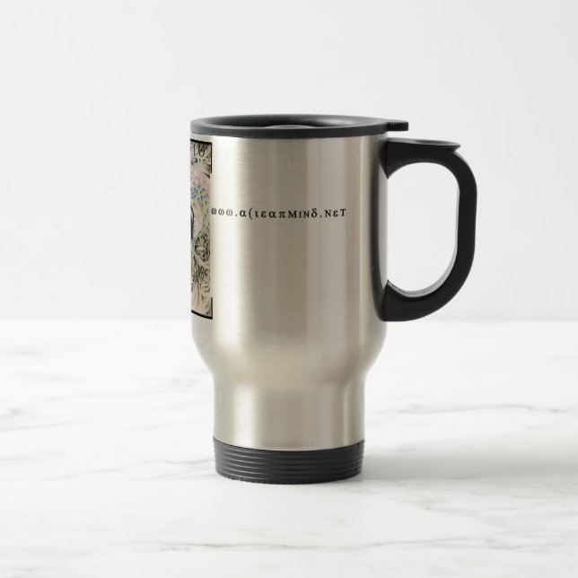 aclearmind.net tumbler travel mug (Right)