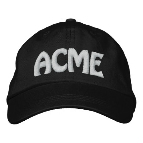 ACME EMBROIDERED BASEBALL HAT