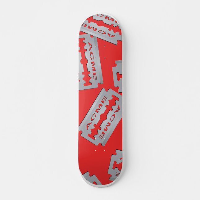 acme razors skateboard deck (Front)