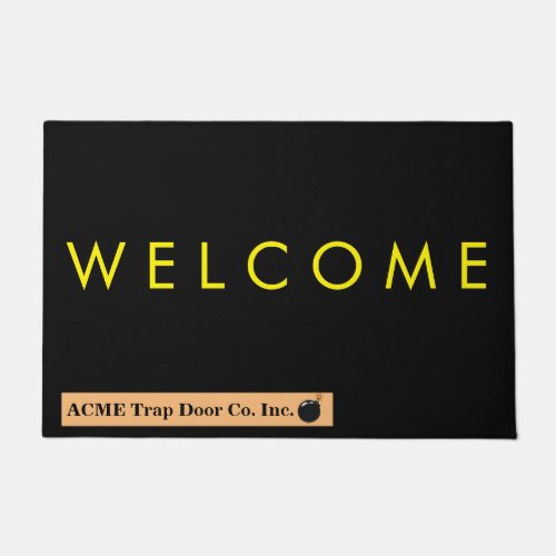 ACME Trap Door Welcome Mat