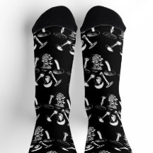 ACMT Fatal Fungi Tox Socks (Black)