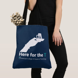 ACMT Here for the T Tote Blue Bag