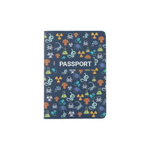 ACMT Poison Pattern Passport Holder