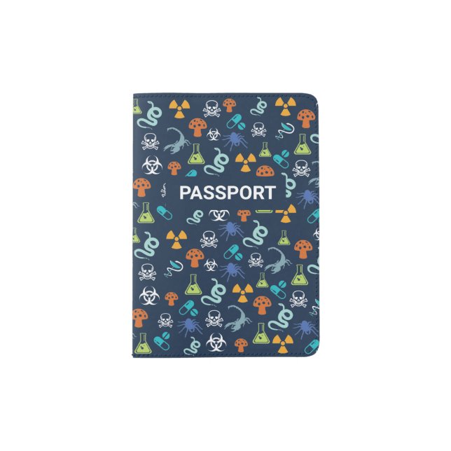 ACMT Poison Pattern Passport Holder (Front)