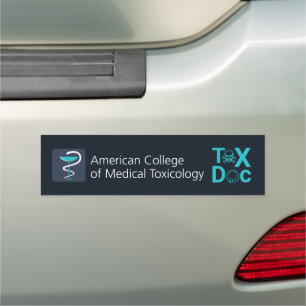 ACMT Tox Doc Magnetic Bumper Sticker Car Magnet