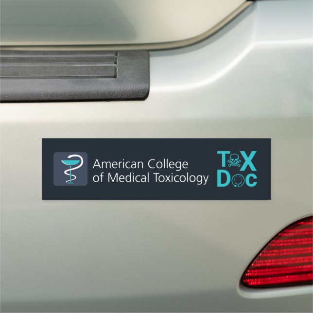 ACMT Tox Doc Magnetic Bumper Sticker Car Magnet (In Situ)