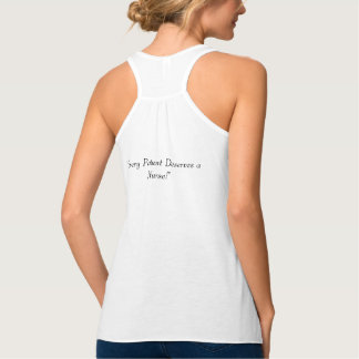 ACNA Women's/Junior's Oversized Flowy Tank
