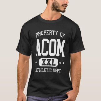 ACOM Retro Athletic Property Dept T-Shirt