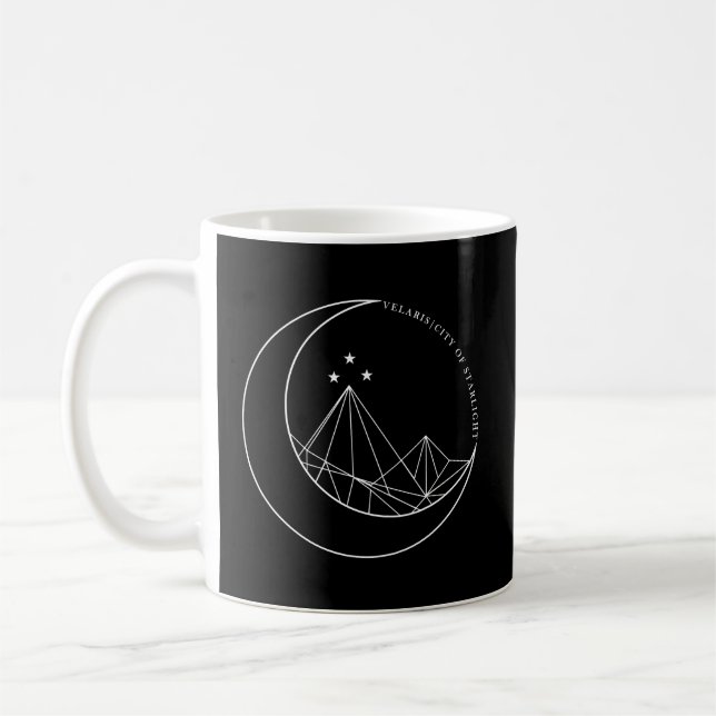 Acomaf Acotar Stars Night Court Tale Starry Night  Coffee Mug (Left)