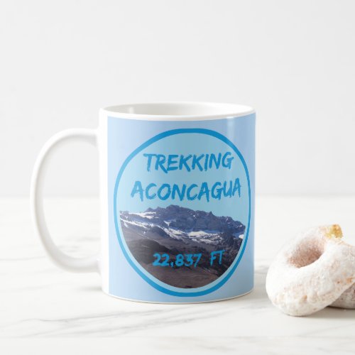 Aconcagua Mountain High Altitude Climbing Coffee Mug