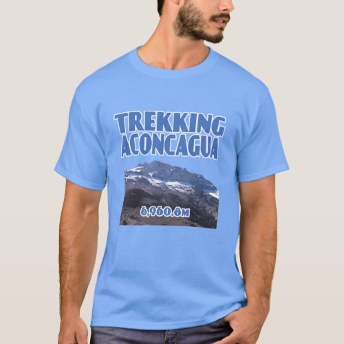 Aconcagua Mountain High Altitude Climbing T_Shirt