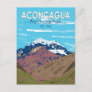 Aconcagua Provincial Park Argentina Travel Vintage Postcard