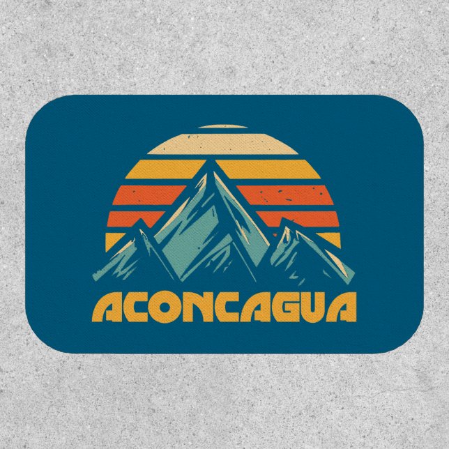 Aconcagua Retro Turquoise Patch (Front)