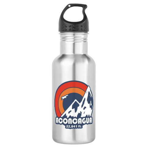 Aconcagua Sun Eagle Stainless Steel Water Bottle