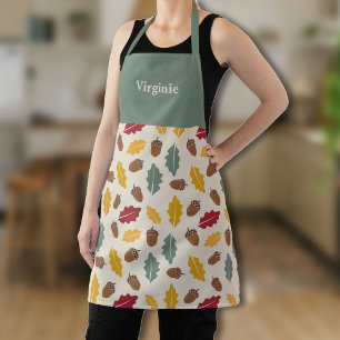 Acorn & Fall Leaves Apron
