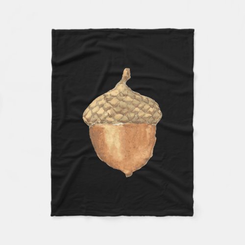 Acorn Fleece Blanket