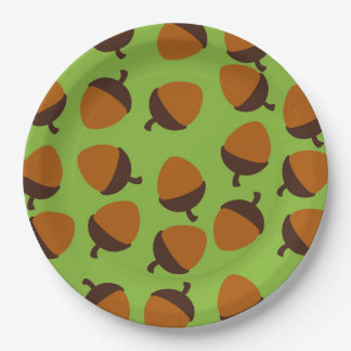 Acorn Paper Plates