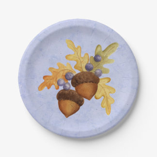 Acorn Paper Plates