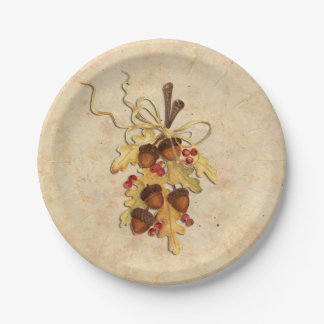 Acorn Paper Plates