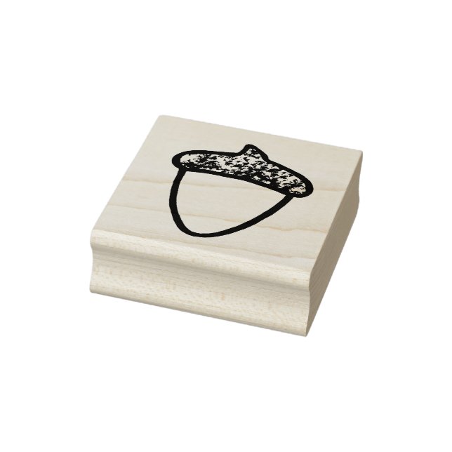 Acorn Rubber Stamp (Stamp)