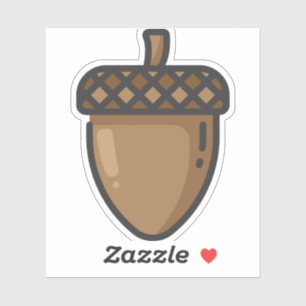 acorn sticker
