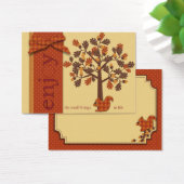 Acorn Tree with Squirrel for Thanksgiving (Desk)