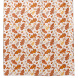 Acorns And Fall Leaves Shower Curtain at Zazzle
