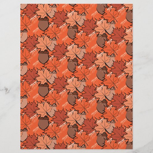 Acorns and leaves II (Front)