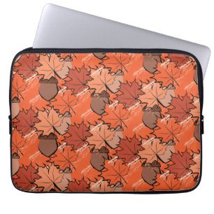 Acorns and leaves II Laptop Sleeve