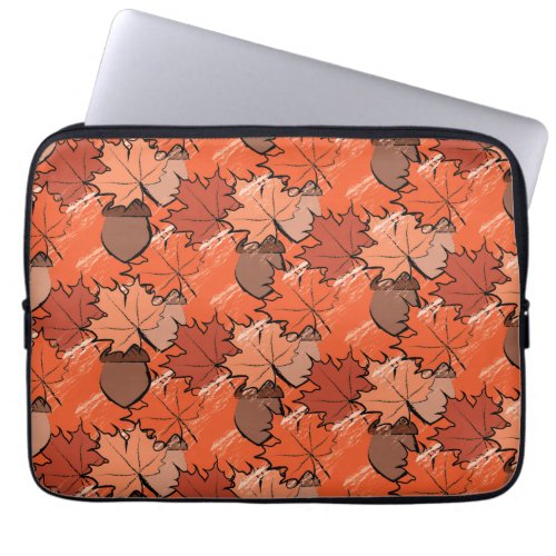 Acorns and leaves II Laptop Sleeve