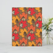 Acorns and leaves V (Standing Front)
