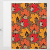 Acorns and leaves V (Front/Back)