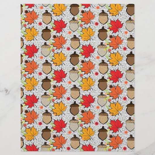 Acorns and leaves VII (Front)