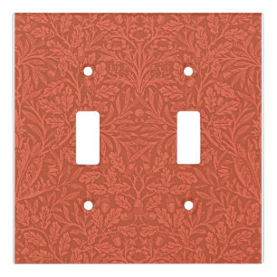Acorns and Oak Leaves by William Morris Light Switch Cover