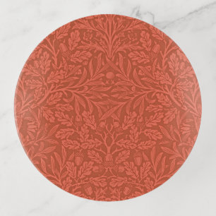 Acorns and Oak Leaves by William Morris Trinket Tray