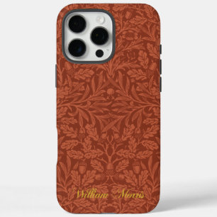 Acorns and oak leaves pattern - Morris William iPhone 16 Pro Max Case