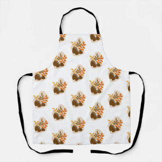 Acorns Autumn Fall Apron