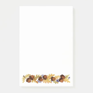 Acorns Post-it Notes