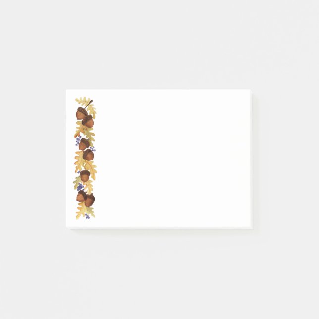 Acorns Post-it Notes (Front)