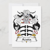 Acosta Family Crest (Front)