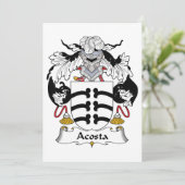 Acosta Family Crest (Standing Front)