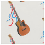 Acoustic Bass Guitar American Music Fabric