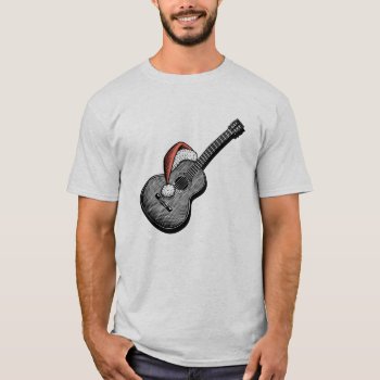 Acoustic Claus T-shirt by kbilltv at Zazzle