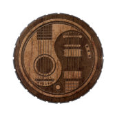 Acoustic Electric Guitars Yin Yang Wood Effect Jelly Belly Candy Tin (Top)