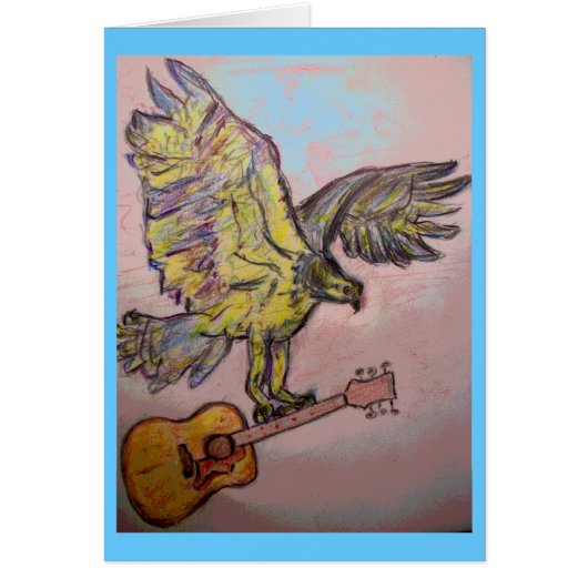 Acoustic Fish Hawk Cards (Front)