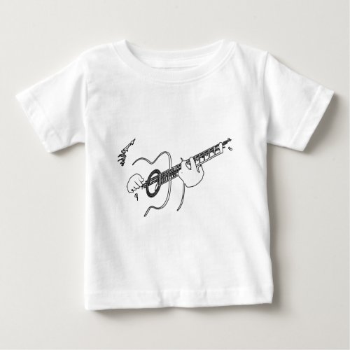 acoustic guitar baby T_Shirt
