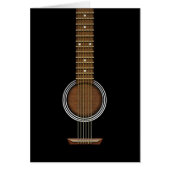 ACOUSTIC GUITAR BIRTHDAY GREETING (Front)